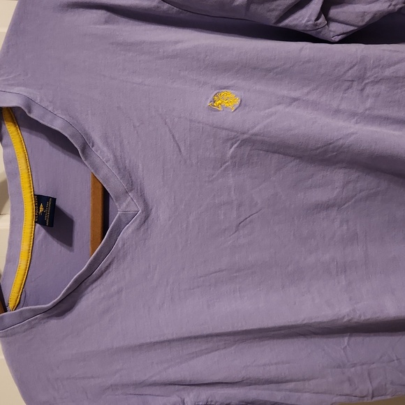 U.S. Polo Assn. Men's Lavender V-Neck Tee Large - Picture 4 of 5